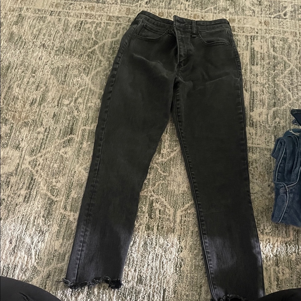 Abercrombie & Fitch Black High-Rise Jeans